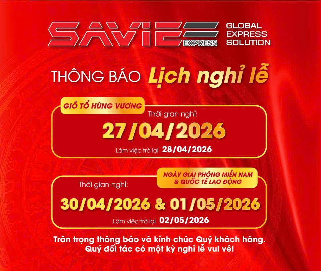 THÔNG BÁO LỊCH NGHỈ LỄ GIỖ TỔ HÙNG VƯƠNG VÀ  LỄ 30/04 - 01/05/2026